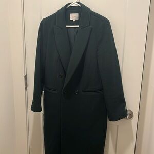 Loft dark green peacoat